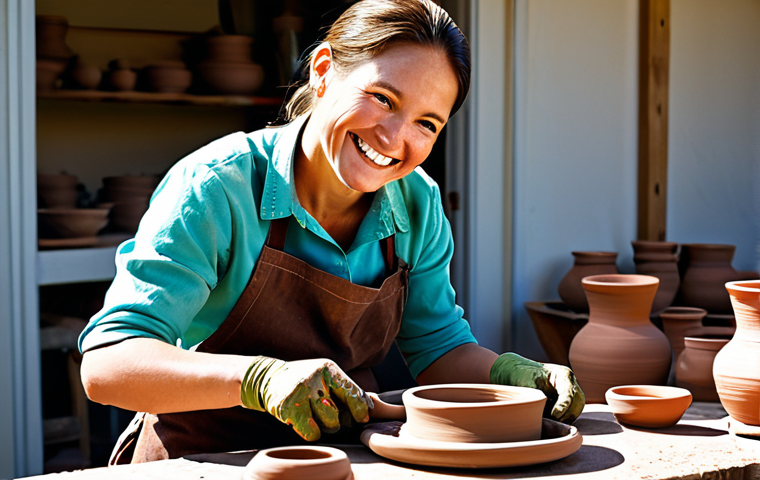 행복을 위한 목표 설정 - Passion Project**
"A vibrant photograph of a woman fully clothed in professional attire, smiling ge...